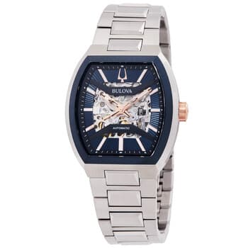 Maquina Automatic Blue Dial Men's Watch 98A319